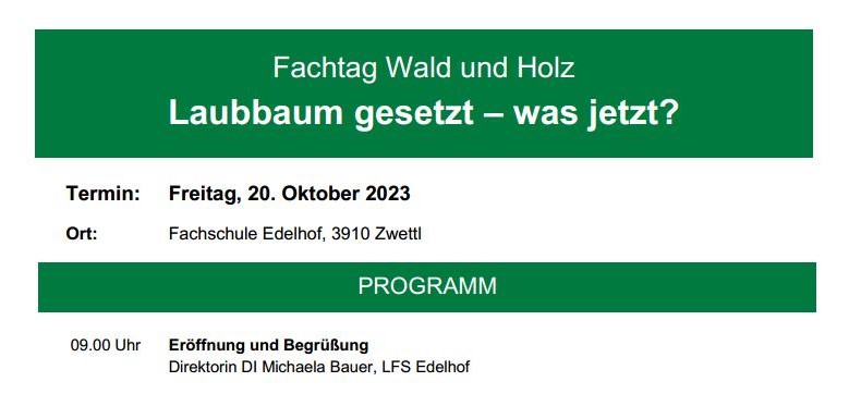 Laubbaum gesetzt – was jetzt?
