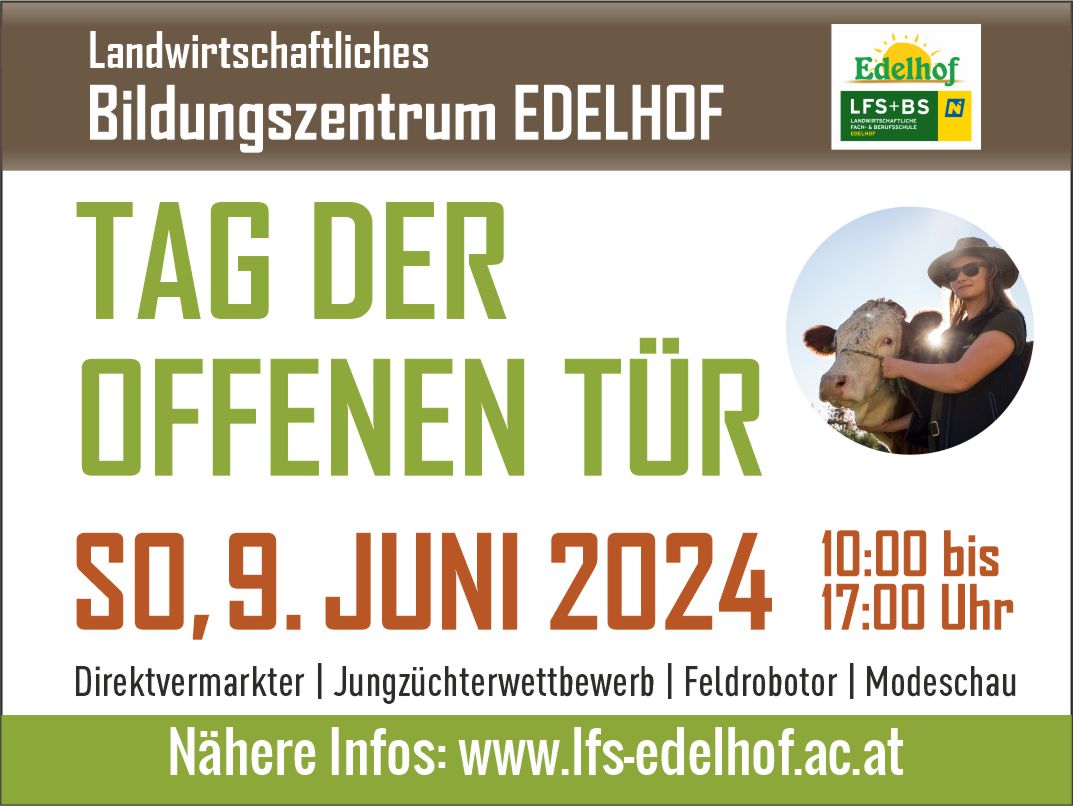 Tag der offenen Tür am LBZ Edelhof – 9. Juni 2024