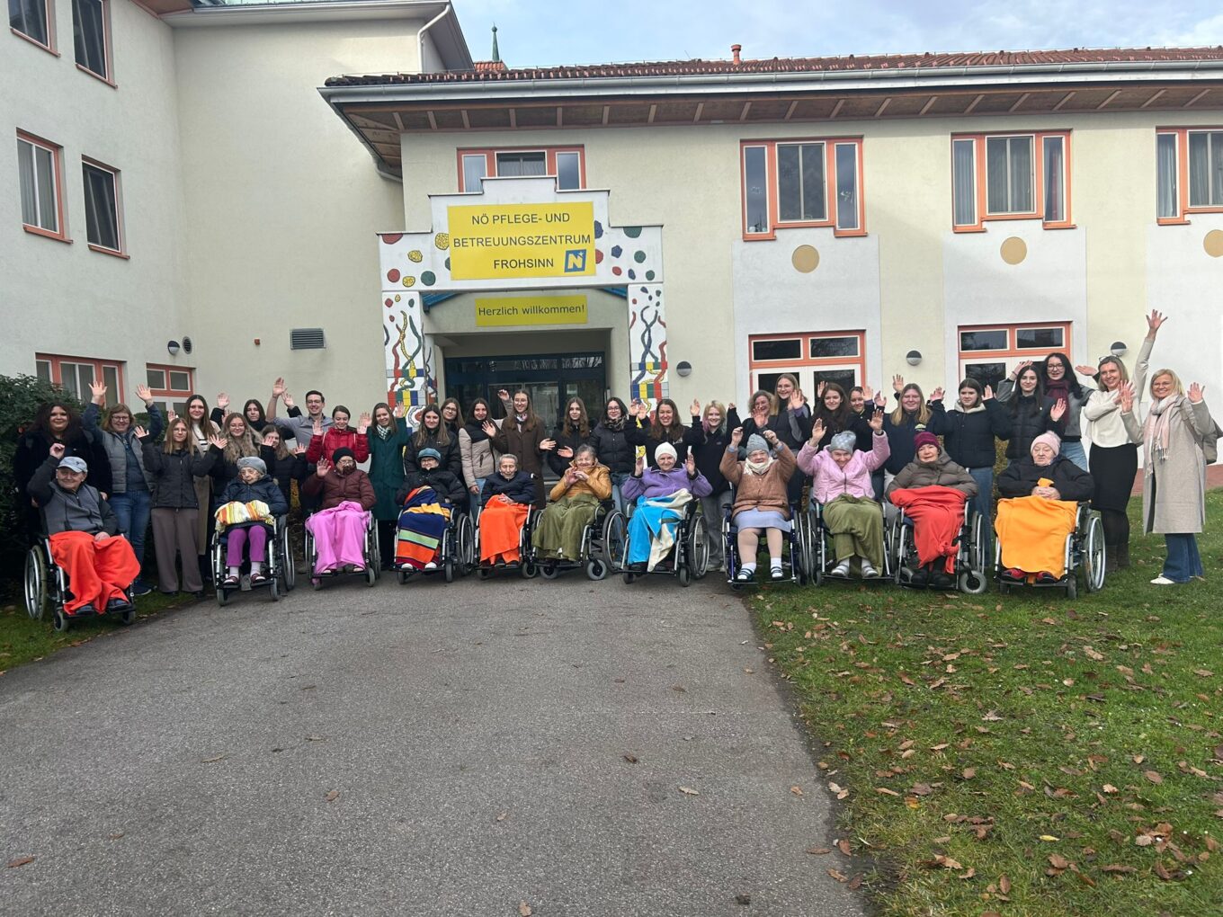 Lehrausgang der 3B BHM ins Pflege- und Betreuungszentrum Frohsinn Zwettl