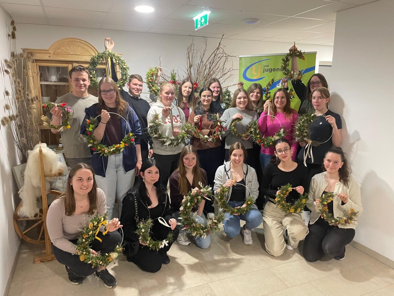 Kreativabend der Landjugend – Frühlingshafte Loops