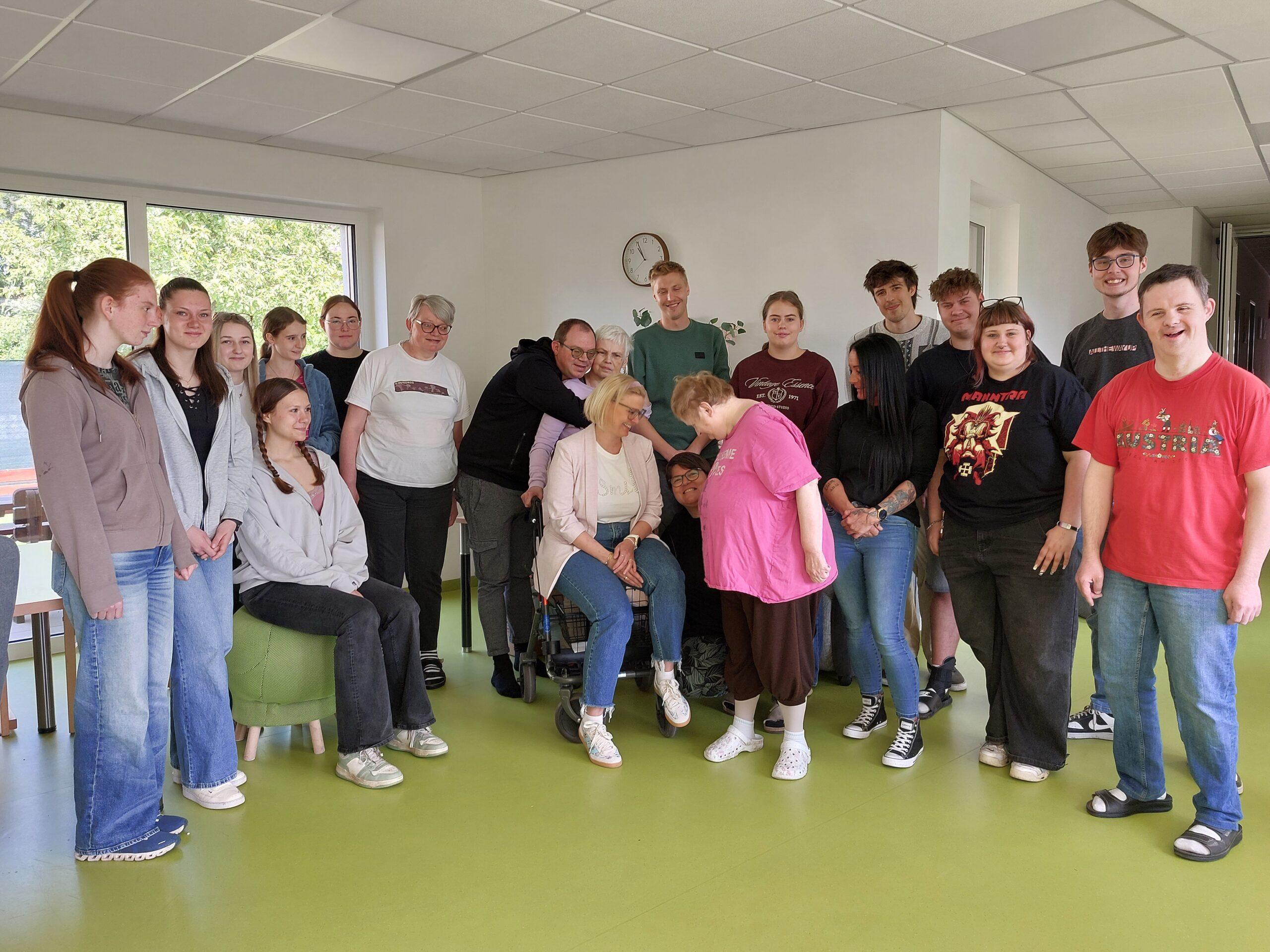 Besuch im Caritas-Wohnheim Schrems