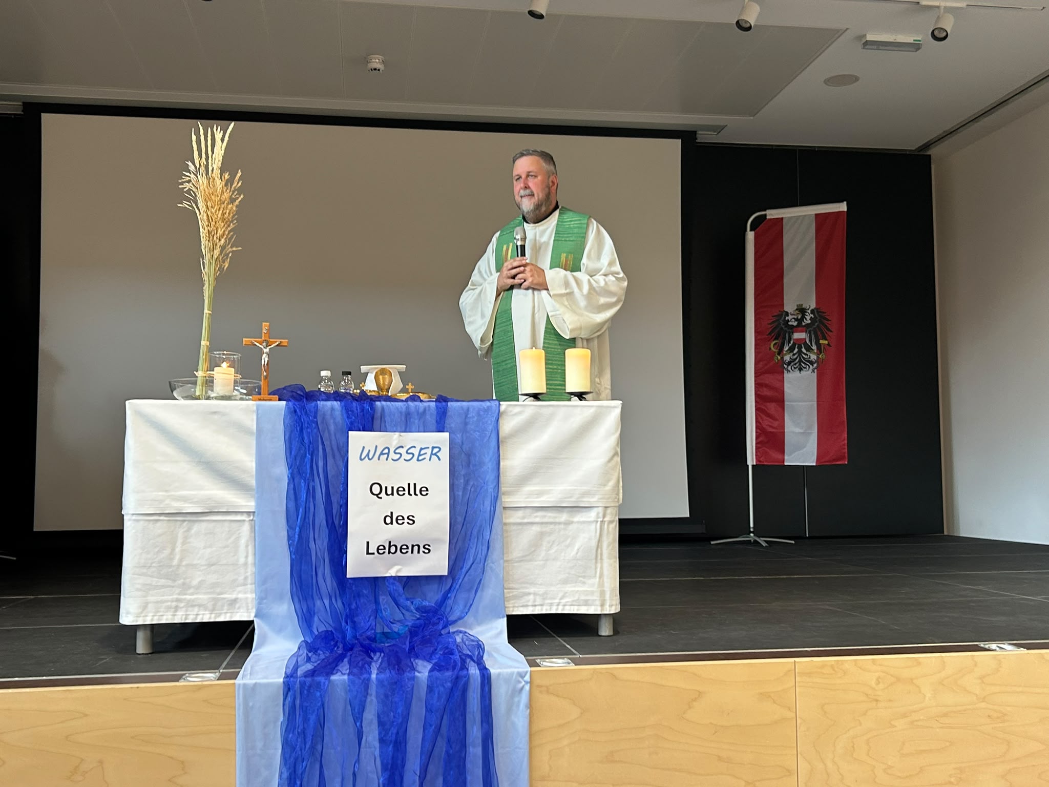Wasser „Quelle des Lebens“ – Eröffnungsgottesdienst am LBZ Edelhof